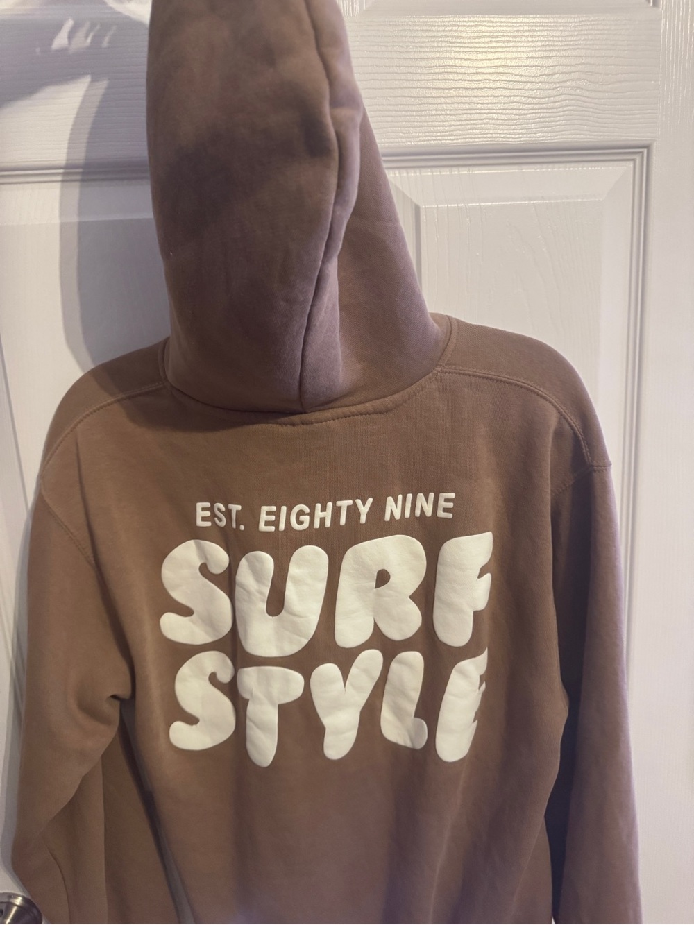 Pacifica Brown 'Surf Style' Pullover Hoodie - Picture 2 of 3